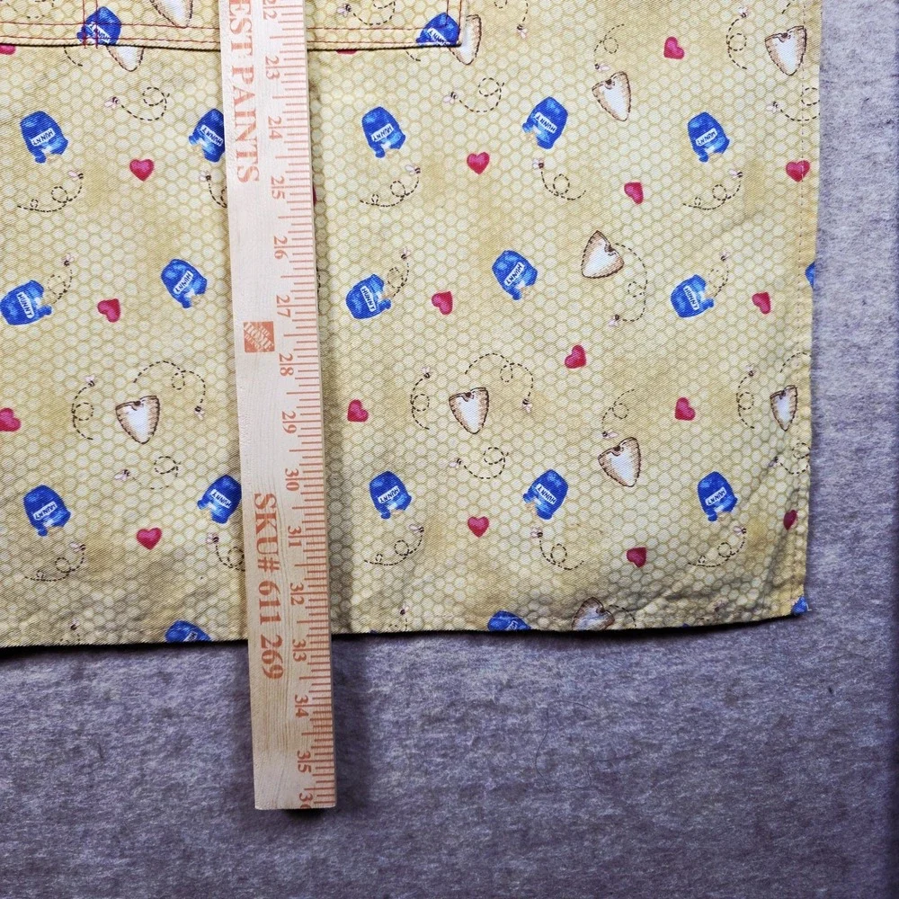 Vintage Winnie the Pooh Cooking‎ Apron Tigger  Piglet Yellow 1990s 100% Cotton